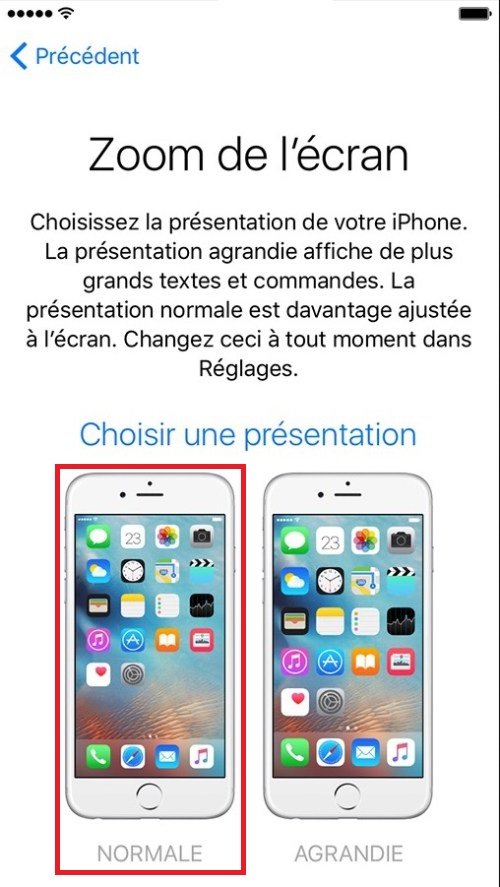 Effectuer l’activation de l’iPhone pour la vente (nouvel iPhone)