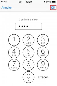Modifier le code PIN de la SIM sur Apple iPhone 6S