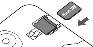 Insérer la carte SIM dans le Huawei Y6 2017