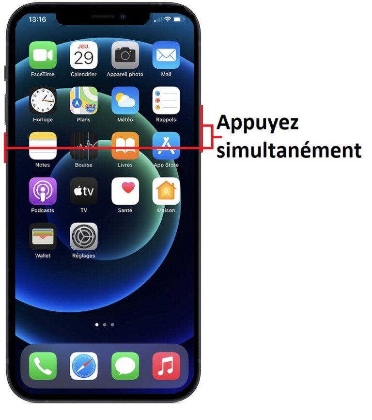 Comment éteindre le Apple iPhone 13 Mini ?