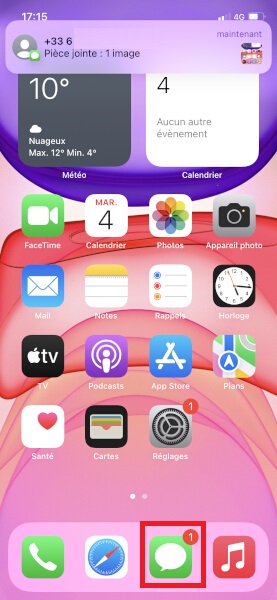 Comment ouvrir et enregistrer un MMS avec son iPhone ?