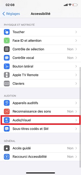 Activer le flash LED pour alertes sur iPhone