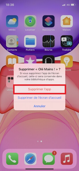 Comment supprimer une application de son iPhone 13 Pro ?