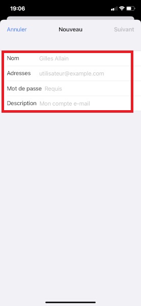 Comment ajouter un autre compte e-mail ?