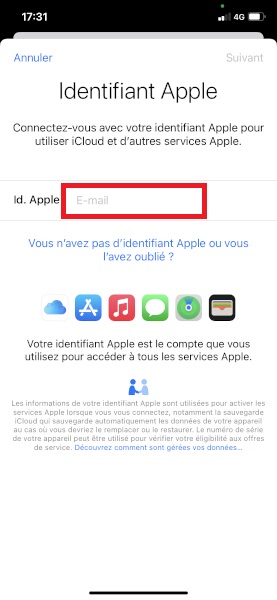 Comment créer ou connecter un compte Apple ?