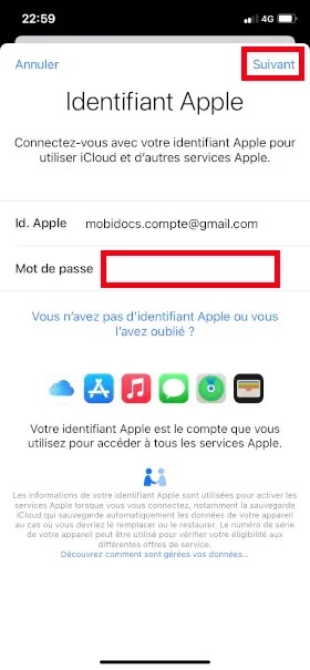 Comment créer ou connecter un compte Apple ?