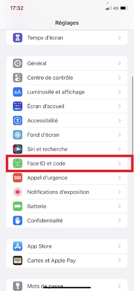 Comment configurer le FaceID sur iPhone