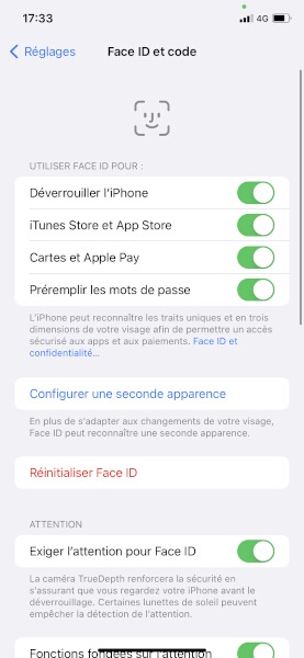 Comment configurer le FaceID sur iPhone
