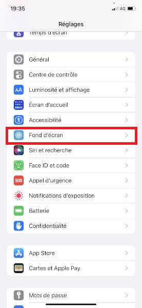 Personnaliser son fond d’écran ?
