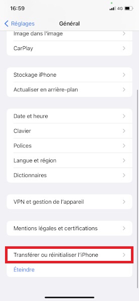 Comment réinitialiser son iPhone aux valeurs d’usine ?