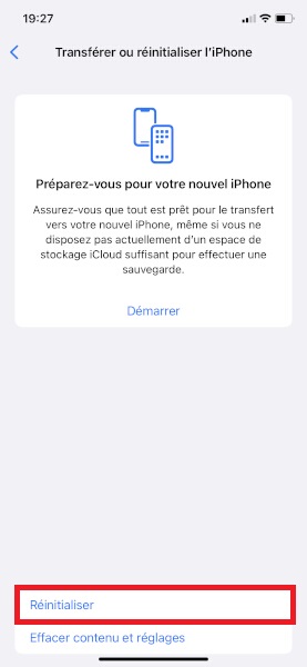 Comment réinitialiser les paramètres de son iPhone 13 Pro ?