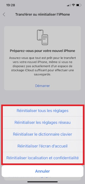 Comment réinitialiser les paramètres de son iPhone 13 Pro ?