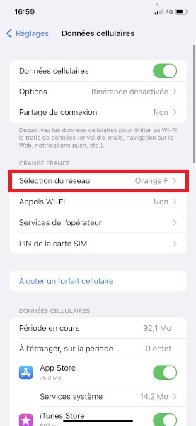 Effectuer une recherche manuelle des réseaux