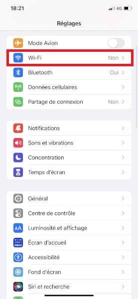 Comment connecter le Wi-Fi ?