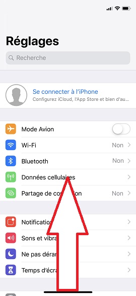 Revenir à l’écran d’accueil