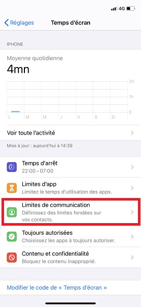 Apps toujours autorisées