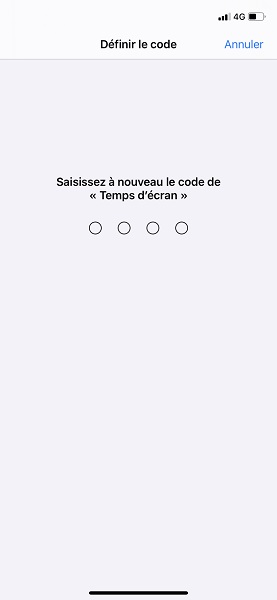 Programmer un temps d’arrêt