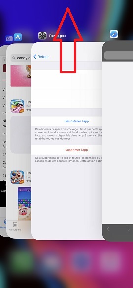 Afficher les applications ouvertes