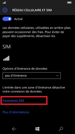 Comment changer le code PIN sur le Microsoft Lumia 950 ?