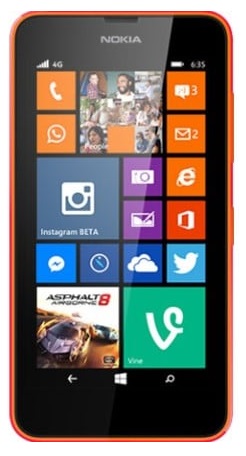 Comment allumer le Nokia Lumia 635 ?