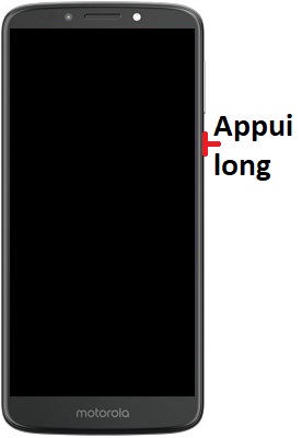 Comment allumer le Motorola E5 ?