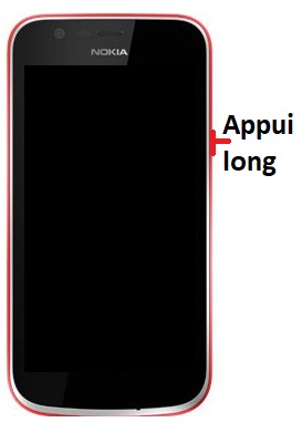 Comment allumer le Nokia 1 ?