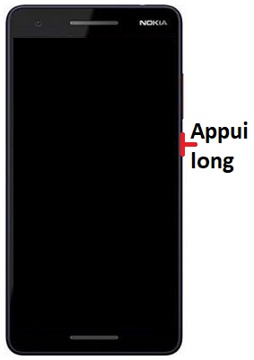Comment allumer le Nokia 2.1 ?