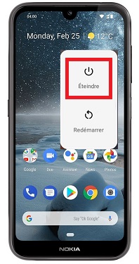 Comment éteindre le Nokia 4.2 ?