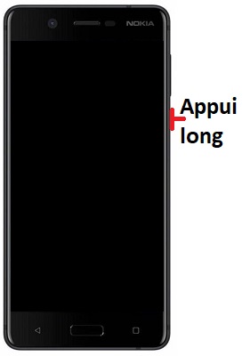 Comment allumer le Nokia 5 ?