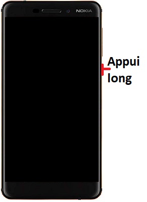 Comment allumer le Nokia 6.1 ?