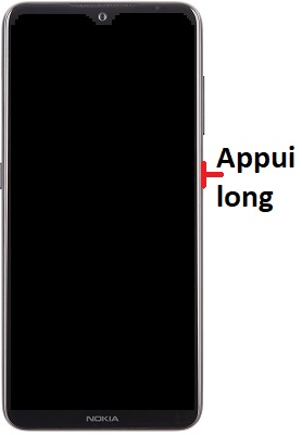 Comment allumer le Nokia 7.2 ?