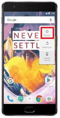 Comment éteindre le OnePlus 3T ?