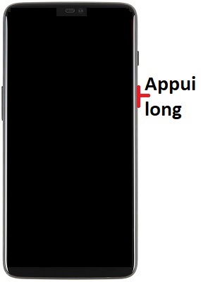 Comment allumer le OnePlus 6 ?