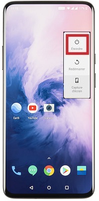 Comment éteindre le OnePlus 7T Pro ?