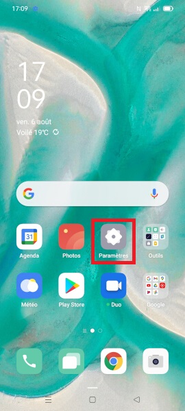 Modifier le code PIN de la SIM sur OPPO A74 4G