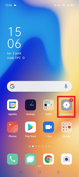 Modifier le code PIN de la SIM sur OPPO A15