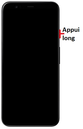 Comment allumer le Google Pixel 4 ?