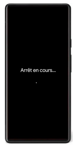 Comment éteindre le Google Pixel 5a ?