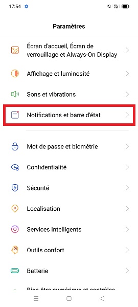 Pourcentage batterie sur Huawei (EMUI / HarmonyOS)