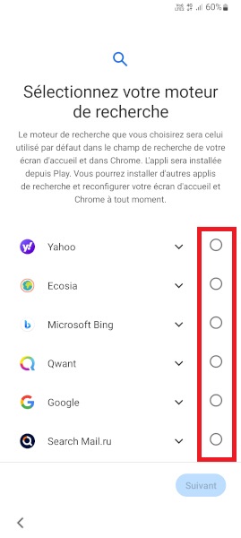 Ajouter un compte Google