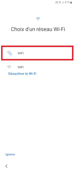 Se connecter à un réseau Wi-Fi
