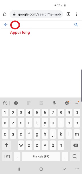 Copier un texte sur Android