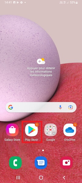 Installer Smart Switch sur les deux téléphones