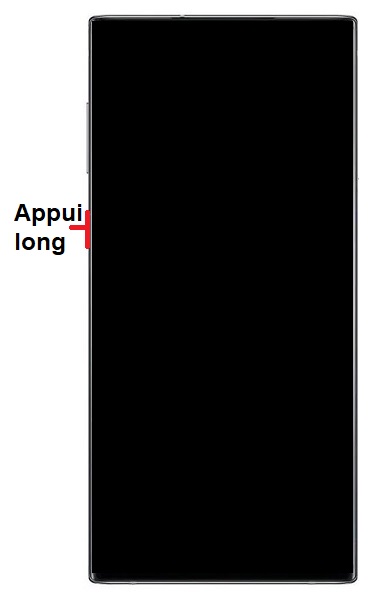 Comment allumer le Samsung Note 10 ?