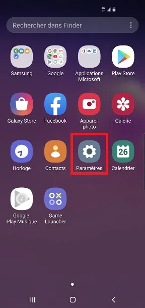 Activer la navigation par gestes