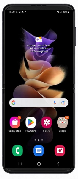 Comment allumer le Samsung Z Flip 3 ?