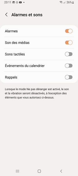 Comment désactiver le mode Ne pas déranger