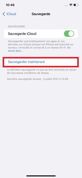 Comment sauvegarder son iPhone avec iCloud ?