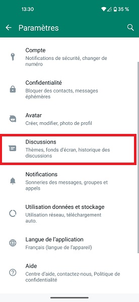 Sauvegarder WhatsApp sur Google Drive (Android)