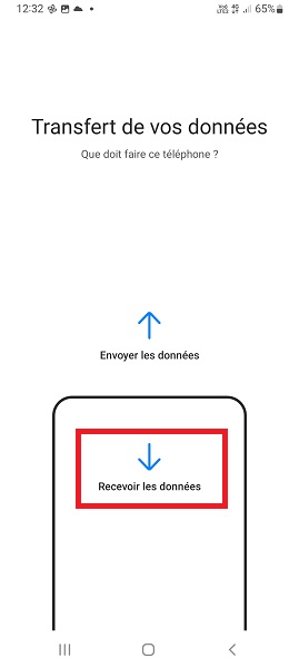 Connecter les deux téléphones entre eux